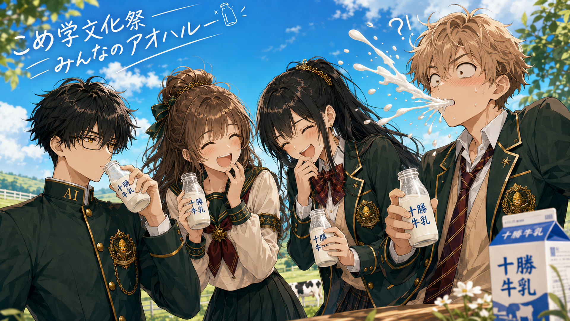 AI学園こめでぃあ文化祭2026 －みんなのアオハル－
