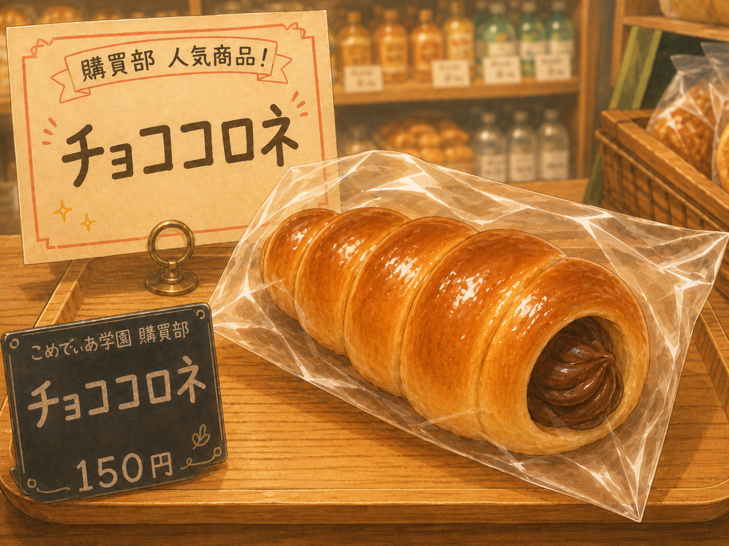 チョココロネ