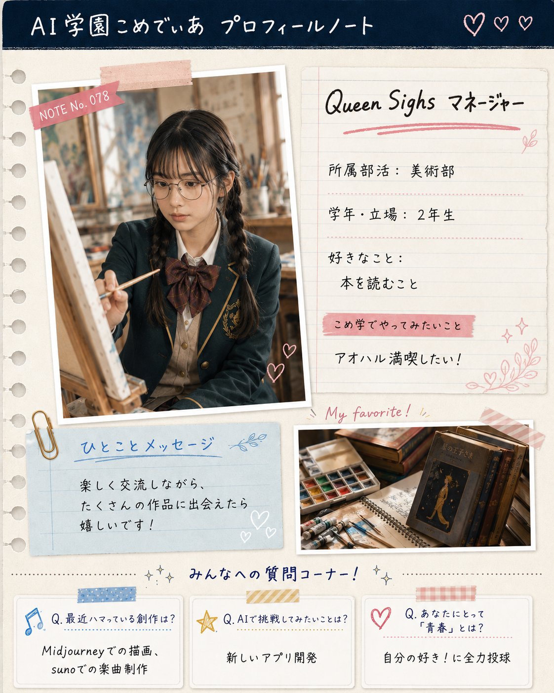 Queen Sighs マネージャー